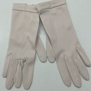 1960s vintage gloves - cream